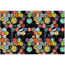 Allians 240 Parça Matematik Formül Puzzle ile Zeka ve Eğlence Dolu Anlar