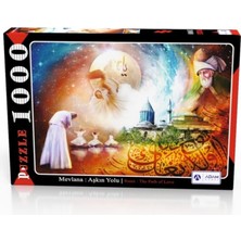 Allians Renkli ve Detaylı 1000 Parça Puzzle, Zihni Uyarıcı Eğlence