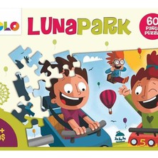 Allians Eolo 60 Parça Puzzle - Lunapark Teması, Eğlenceli ve Renkli Oyun Keyfi