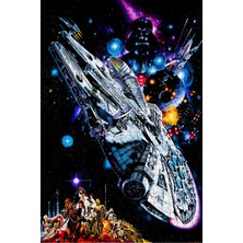 Allians Star Wars 1977 Film Poster 500 Parça Puzzle Sürüm4 Keyifli Eğlence