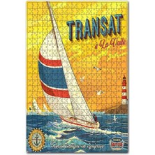 Allians Yelken Yarışları Temalı 120 Parça Ahşap Puzzle, Eğlenceli ve Öğretici