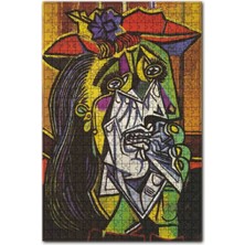 Allians 1937 Pablo Picasso The Weeping Woman 500 Parça Ahşap Puzzle