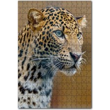 Allians Leopar Desenli 120 Parça Ahşap Puzzle, Eğlenceli ve Şık Tasarım