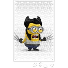 Allians Renkli Minyonlar Temalı 240 Parça Puzzle, Eğlenceli ve Zihinsel Gelişim Için Keyifli Aktivite