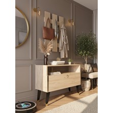 Resital Portmanto Vestiyer - GP7004-6 - Çam Gold