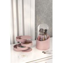 Feyza Design Çiftli Organizer Seti, Takı ve Makyaj Fırçası Düzenleyici