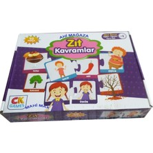 Allians Eğitici ve Öğretici 40 Parça Zıt Kavramlar Puzzle Seti