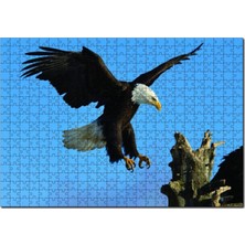 Allians Beyaz Başlı Kartal Konuşu 255 Parça Ahşap Puzzle, Eğlenceli ve Öğretici