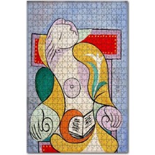 Allians 1932 Pablo Picasso La Lecture 120 Parça Ahşap Puzzle