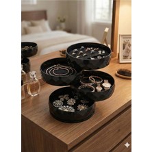 Feyza Design Dönebilen Takı Organizeri, Şık ve Fonksiyonel Saklama Çözümü