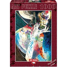 Allians Renkli Hint Temalı 1000 Parça Puzzle, Eğlenceli ve Zihni Uyarıcı Oyun