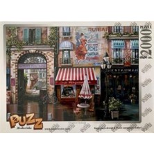 Allians Yüksek Detaylı 2000 Parçalık Fransız Sokağı Puzzle Seti