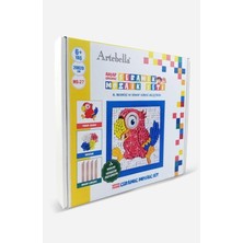 Allians Çocuklar Için Ahşap Çerçeveli Seramik Mozaik Seti 20X20 cm