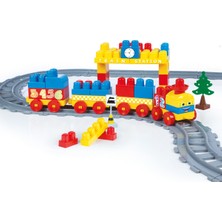 Allians Eğlenceli 89 Parça Tren Seti, Çocuklar Için Renkli ve Öğretici Oyun Eğlencesi