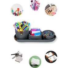 Feyza Design Şık ve Pratik 4'lü Makyaj Takı Düzenleyici Seti