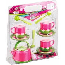 Allians Renkli Vakumlu 10 Parça Çay Seti, Eğlenceli ve Şık Oyun Arkadaşı