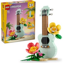 Allians Tropikal Temalı 3'ü Bir Arada Ukulele Oyuncak Seti