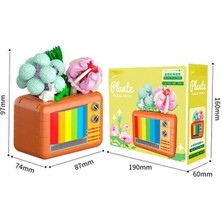 Nacario Bfs JK2716 Televi̇zyon Model 207 Parça Block Oyuncak