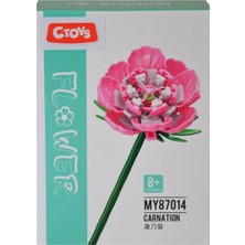 Allians Renkli Karanfil Çiçek Blok Seti, Yaratıcı Yapım Oyunu, Eğlenceli Hobi