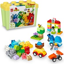 Allians Renkli Lego® Duplo Arabalar ve Kamyonlar Seti, Çocuklar Için Eğlence Dolu Oyunlar