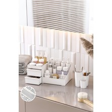 Feyza Design Çekmeceli Xl Çok Amaçlı Kozmetik ve Takı Organizer Seti 2'li