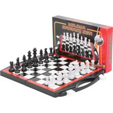 Allians Büyük Boy Satranç Takımı Çantalı, Eğlenceli ve Öğretici Oyun Seti