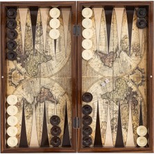 Allians Yüksek Kalite, Şık Tasarımlı ve Dayanıklı Tavla Seti