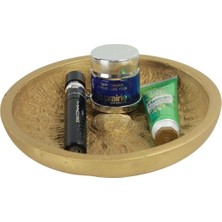 Feyza Design Altın Renk Kozmetik ve Makyaj Düzenleyici Organizer, Şık ve Fonksiyonel