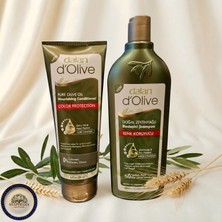 Dalan D'olive Renk Koruyucu Saç Bakım Seti - Şampuan 400 ml + Saç Kremi 200 ml
