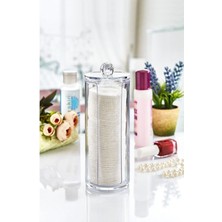 Feyza Design Yumuşak ve Şık Pamuk Disk Organizeri, Hijyenik ve Kullanışlı Tasarım