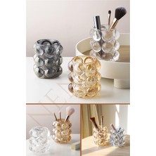 Feyza Design Boncuklu Kalın Cam Kutu, Çok Amaçlı, Şık ve Dayanıklı Tasarım