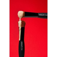 Feyza Design Orta Boy Makyaj Fırçası, P791 Star Collection, Çok Amaçlı Kullanım
