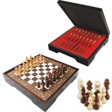 Allians Şık ve Zarif Büyük Boy Sedef Satranç Takımı, Kaliteli ve Dayanıklı Tasarım