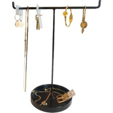 Feyza Design Şık Metal Takı Düzenleyici, Organize ve Estetik Saklama Çözümü