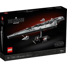 Allians Yüksek Detaylı Star Wars 75356 Executor Super Star Destroyer Modeli
