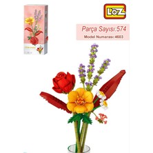 Allians Eternal Flowers Parçalı Yapım Seti – Gül, Hibiskus, Lavanta ve Papatya (574 Parça)