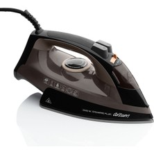 Arzum Hızlı ve Etkili Buharlı Ütü, Seramik Taban, 2400W, Şık Kahverengi Tasarım