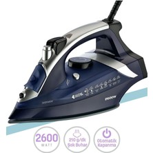 Allians Yüksek Performanslı 2600W Buharlı Ütü, Güçlü ve Şık Tasarım