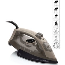 Arzum Yüksek Performanslı Buharlı Ütü Seramik Taban 2400W, Hızlı ve Verimli Kullanım