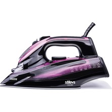 Stilevs Lila Renkli Jettmax 3000 Şok Buharlı Ütü ile Pratik ve Hızlı Ütüleme