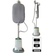 Allians Buhur Kazanlı Dikey ve Yatay Ütü, 1800W, Paslanmaz Çelik Başlık