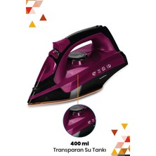 Allians Siyah Seramik Tabanlı Hafif ve Güçlü Ütü, Günlük Kullanım Için Ideal