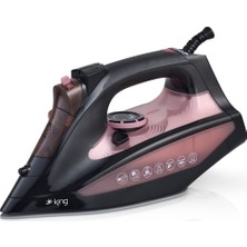 King KBU703 Rose Buharlı Ütü - Güçlü ve Kolay Ütüleme Deneyimi