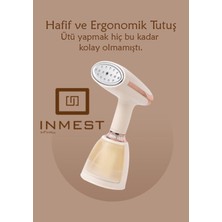 Allians Inmest Infinity Buharlı Dikey Ütü 1500W Kolay ve Hızlı Kırışık Giderici Ergonomik Tasarım