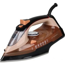 Allians 2200W Seramik Tabanlı Buharlı Ütü, Kolay ve Hızlı Kırışıklık Giderici