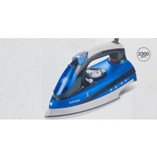 Allians 2300W Flora Buharlı Ütü, Mavi, Pratik ve Güçlü Performans