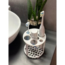 Genç 3D Diş Fırçası Standı | Diş Fırçası Organizeri | Banyo Düzenleyici