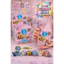 Toyfest Kitty Club Gold Edition Sürpriz Kedi Figürü Metal Kalpli Kutu Koleksiyon Oyuncak - 1 Adet