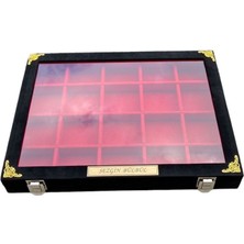 Feyza Design Şık Camlı Takı Kutusu, Isimli ve Özel Tasarım, Zarif Saklama Çözümü