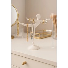 Feyza Design Şık Dekoratif Balerin Tasarımlı Takı Düzenleyici ve Askılık